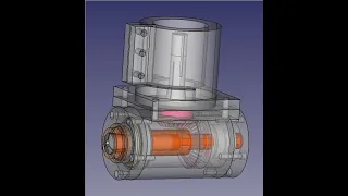 Shop made Bridgeport horizontal milling attachment ... assembly