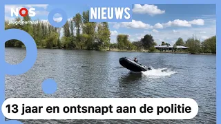 Henk (13) ontsnapt aan de waterpolitie