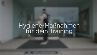 Hygienemaßnahmen für dein Training