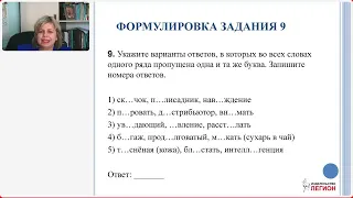 Из опыта учителя: моя методика работы с заданиями по орфографии модели ЕГЭ по русскому языку