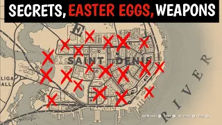 28 Secrets, Easter Eggs, Unique Gear & Weapons In Saint Denis - RDR2