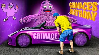 Jeffy Steals GRIMACE Supercars in GTA 5!