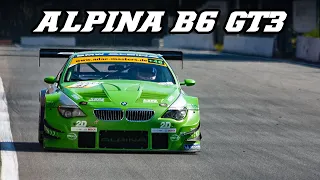 2009 ALPINA B6 GT3 - great intake & downshift sounds