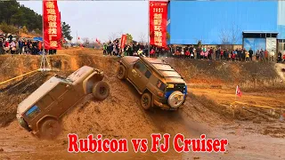 Toyota FJ Cruiser vs Jeep Wrangler Rubicon PK Off-road