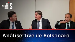 Análise da live de Jair Bolsonaro de 02/12/21