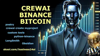 Create a Custom Tool to connect crewAI to Binance Crypto Market
