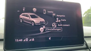 Audi Connect: Wenn die Verbindung fehlschlägt, Verbindungsmanager nutzen, dann klappt’s A4 Anleitung