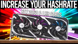 How I've INCREASED My ETHEREUM HASHRATE on LHR Graphics Cards