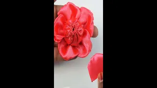 DIY Amazing Ribbon Flowers -  Superb Flower Making Idea with Ribbon