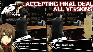 Accepting Final Deal All Versions - Persona 5 Royal