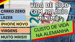 Custo de vida na Alemanha | Vida de rico com salário mínimo. É possível? - Vida na Alemanha