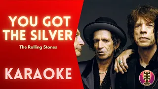 THE ROLLING STONES - You Got The Silver (Karaoke)