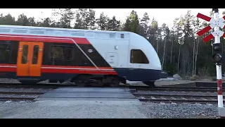 Sandermosen Planovergang 2 - 22.4.2019 / Sandermosen Railroad crossing 2