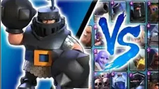 Mega Şövalye VS Tüm Kartlar (Clash Royale)