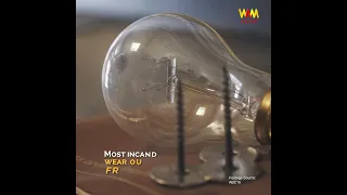 Incredible! This Bulb has been glowing for over a century! #waitaminute #facts