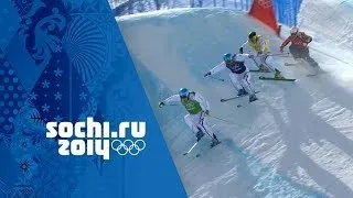 France Dominate The Men's Ski Cross Medals | Sochi 2014 Winter Olympics