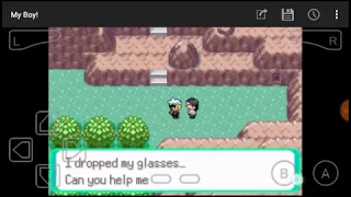 How to find the hidden black glasses in Pokemon emerald