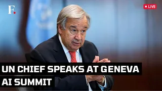 LIVE: UN Secretary General Antonio Guterres Addresses the 'AI for Good Global Summit' in Geneva