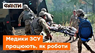 Медична допомога під шквальним ВОГНЕМ: як проходить навчання бойових медиків у Києві