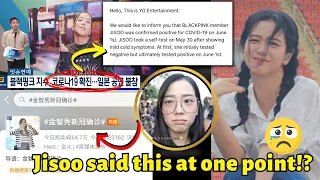 Jisoo Tests Positive for COVID-19 & her biggest concern is this? First Time Blackpink with 3 Members