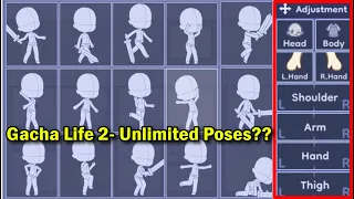 Poses in Gacha Life VS Poses in Gacha Club VS Poses in Gacha Life 2: 😳🤏