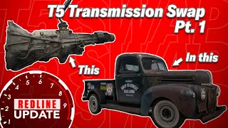 T5 Transmission Swapped into a 75 year old Ford Truck | Pt. 1