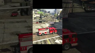 GTA 5 Firefighter Truck ‍