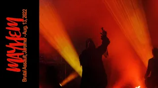 Mayhem live at Brutal Assault, Jaromer - Aug. 13, 2022