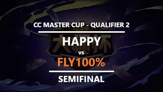 WC3 - CC Masters - Q2 - SF: [ORC] Fly100% vs. Happy [UD]