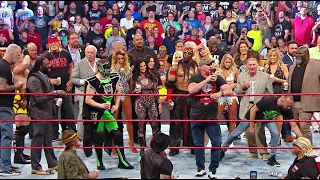 Raw reunion - All WWE legends return to celebrate - raw on air