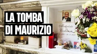 Maurizio Costanzo sepolto al cimitero del Verano nella tomba che ha ospitato Monica Vitti
