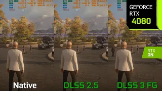 HITMAN 3 DLSS 3 Update | 1440p Native vs DLSS 2.5 vs DLSS 3 Frame Generation | RTX 4080 | i7 10700F