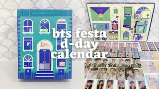 BTS FESTA D-DAY CALENDAR : CELEBRATION OF THE 8TH ANNIVERSARY | ASMR UNBOXING