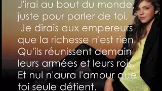 Caroline Costa - J'irai Paroles/Lyrics