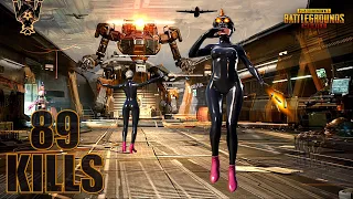 89 KILLS🔥SOLO SQUAD AGGRESSIVE GAMEPLAYS IN MECHA MODE | PUBG MOBILE