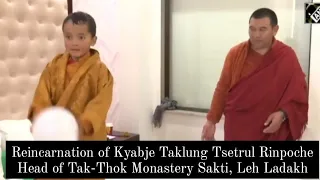 Reincarnation of Kyabje Taklung Tsetrul Rinpoche Reached Shimla