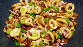 Gawin mo ito sa Pusit para Hindi Makunat! Simpleng Sangkap pero Panalo sa Sarap! #squidstirfry