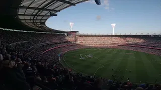 2022 AFL GRAND FINAL -FINAL SIREN from crowd