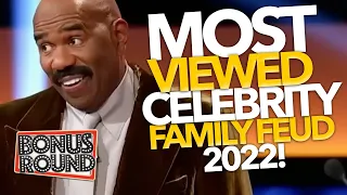 2022 MOST VIEWED CELEBRITY FAMILY FEUD Rounds & Moments With Steve Harvey