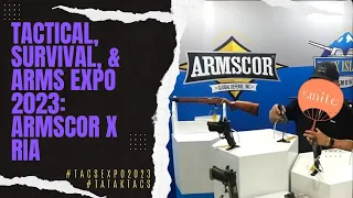 TACTICAL, SURVIVAL, & ARMS EXPO 2023: ARMSCOR X ROCK ISLAND ARMORY @armscorshootingcenterphili7973