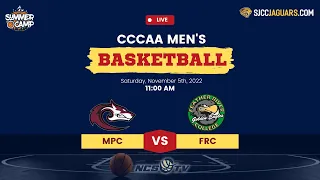 Monterey Peninsula vs Feather River College Men's Basketball LIVE 11/5/22