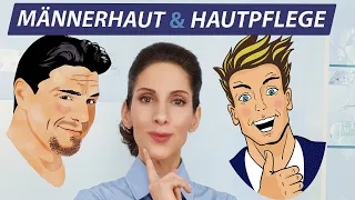 Die besten Hautpflegetipps für Männer 🧔🧔🏾🧔🏼‍♂️- Was macht Männerhaut aus❓| Doktor Julie