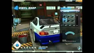 Создание винила NFS World на BMW как в NFS Most Wanted