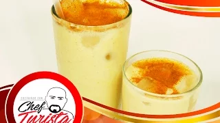 Cremosa y rica chicha venezolana, hecha a base de espaguetti - super facil!!!