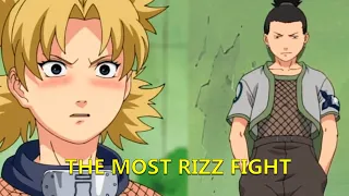 The Most Rizz Fight In Naruto | Shikamaru vs Temari