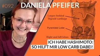 Ich habe Hashimoto: So hilft mir Low Carb dabei - Daniela Pfeifer | Folge #092