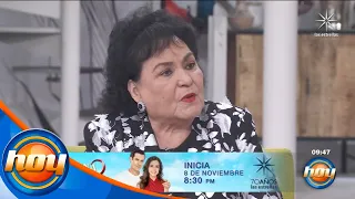 Última entrevista en vivo con la actriz Carmen Salinas sobre su personaje en Mi fortuna es amarte