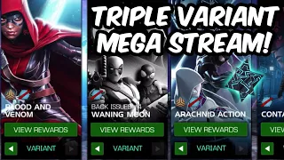 Triple Variant Completion Mega Stream - Free To Play Adventures 2023 - Marvel Contest of Champions