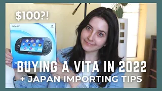 Buying a PS VITA in 2022 + Mini Tutorial on Japanese Importing