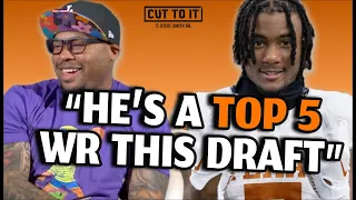 Steve Smith Sr. breaks down Adonai Mitchell | 2024 NFL Draft WR Prospect